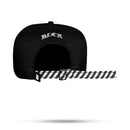 Boné Strapback Preto e Cinza Street Vibe