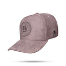 Boné Snapback Follow Suede Cinza