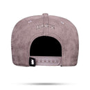 Boné Snapback Follow Suede Cinza