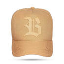 Boné Snapback Trucker Laser Caramelo