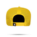 Boné Snapback Trucker Laser Amarelo