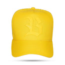 Boné Snapback Trucker Laser Amarelo