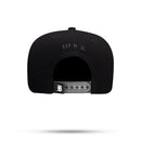 Boné Snapback Nobuck Preto BLCK Flow - Edição Limitada