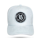 Boné Snapback Follow Suede Azul Claro