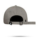 Boné Dad Hat Basic Liso Cinza