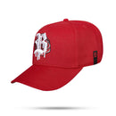 Boné Snapback Vermelho Splash Flower