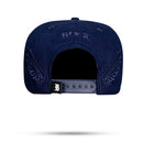Boné Snapback Azul Marinho Suede New Wings