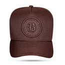 Boné Snapback Follow The Leader Marrom Café