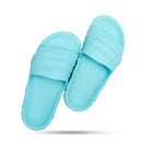 Chinelo Slide Nuvem Azul Bebê Listras