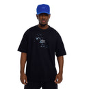 Camiseta Oversized Preta NBO Blue