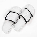 Chinelo Slide Branco Velcro