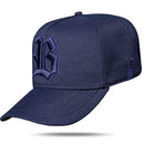 Boné Snapback Azul Marinho Alto Relevo