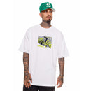 Camiseta Oversized Branca Fire Coordinates