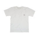 Camiseta Branca Logo Bordado