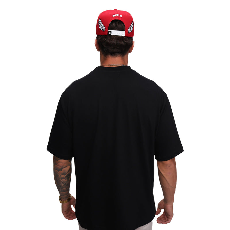 Camiseta Oversized Preta All In