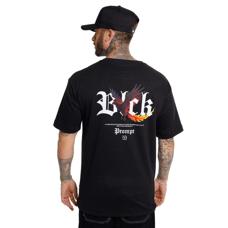 Camiseta Oversized IA Black Phoenix