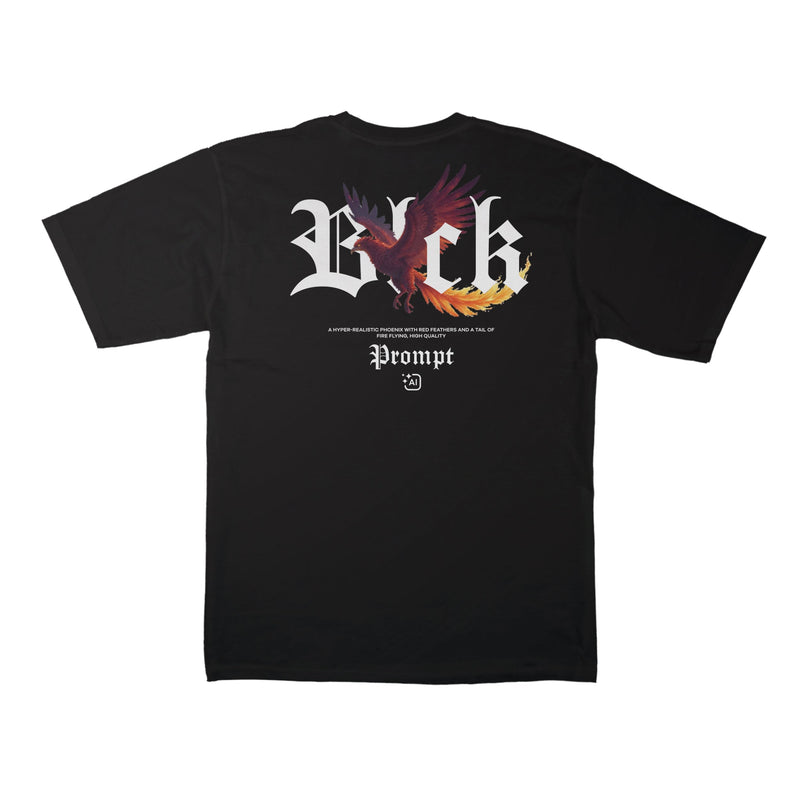 Camiseta Oversized IA Black Phoenix
