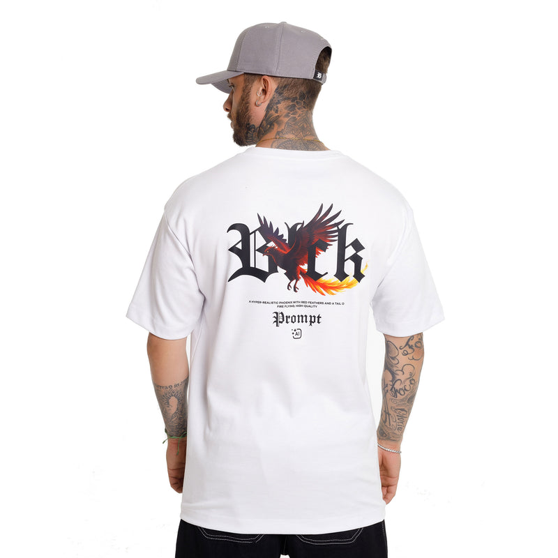 Camiseta Oversized IA White Phoenix