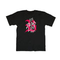 Camiseta Preta Zero Um Streaked