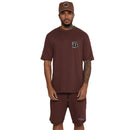 Conjunto Oversized Marrom Logo Piano