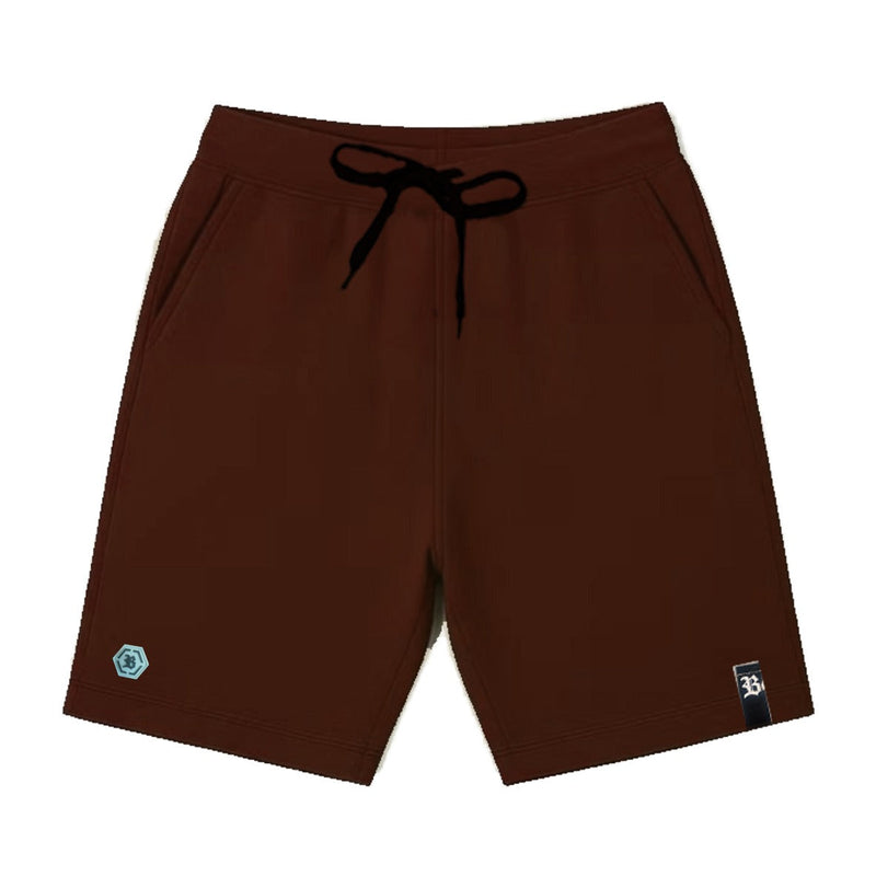 Bermuda Moletom Marrom Hex