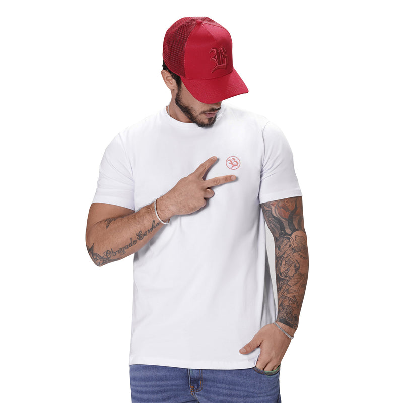 Camiseta Branca BLCK Logo Receipt