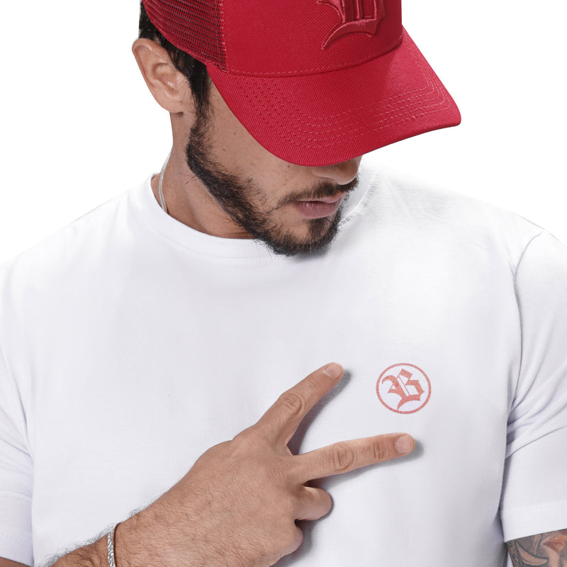 Camiseta Branca BLCK Logo Receipt