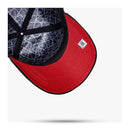 Boné Snapback Black to Red
