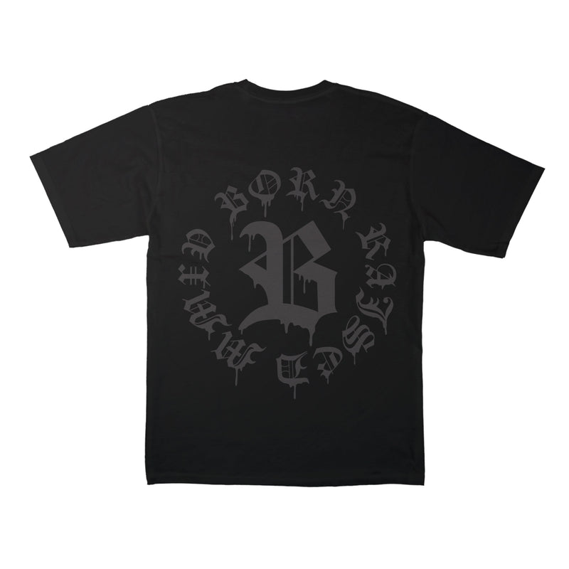 Camiseta Oversized All Black Born Raised