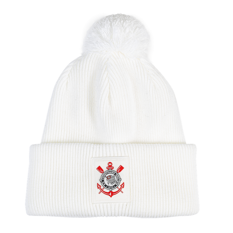 Gorro Corinthians - Escudo Branco - Blck Brasil