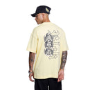 Camiseta Oversized Amarela Angel Wings