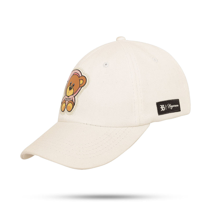 Boné Negozara - Dad Hat Off White Urso - Blck Brasil