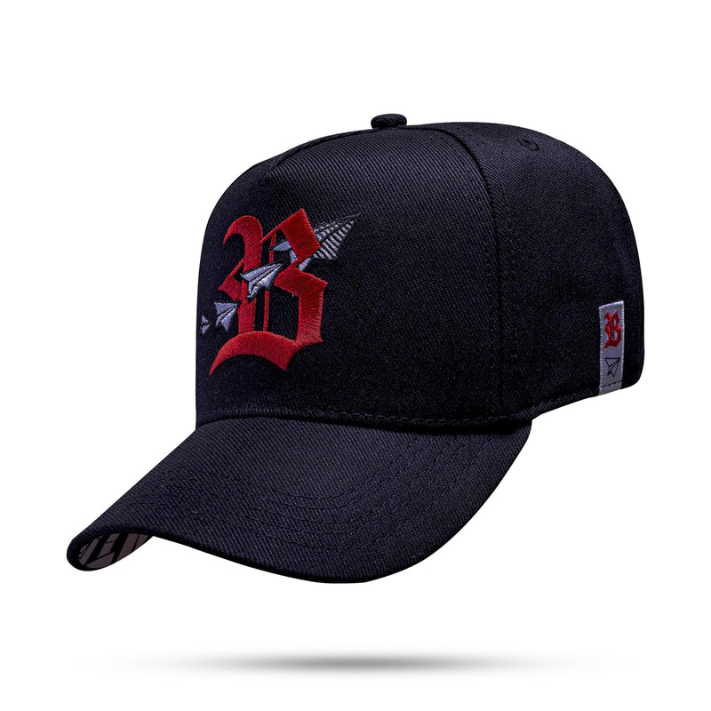 Boné Snapback Paper Preto