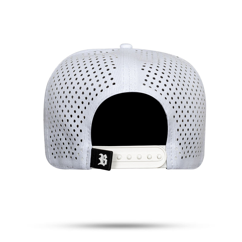 Boné Snapback Trucker Laser Branco