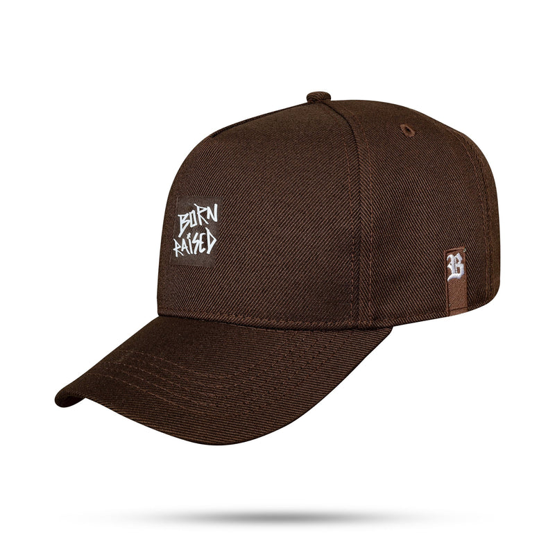 Boné Snapback Marrom Born Raised