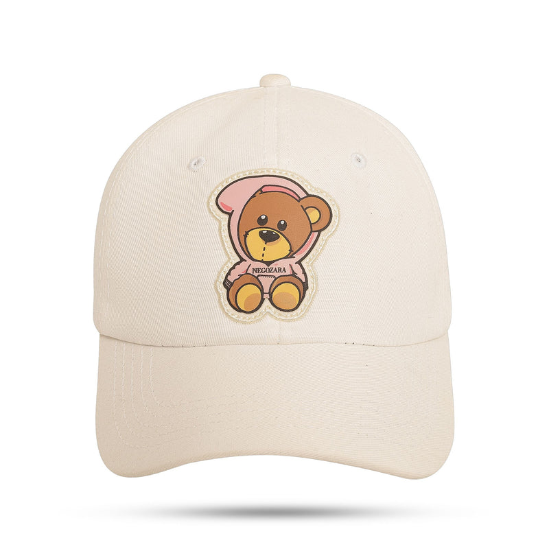 Boné Negozara - Dad Hat Off White Urso - Blck Brasil