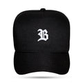 Boné Snapback Basic Preto Logo Branco