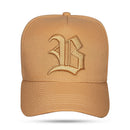 Boné Strapback Caramelo Logo Alto Relevo