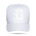 Boné Snapback Trucker Laser Branco
