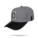 Boné Snapback Cinza Aba Couro World