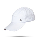 Boné Dad Hat Branco Basic Metal Prata
