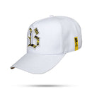 Boné Snapback Branco Warning