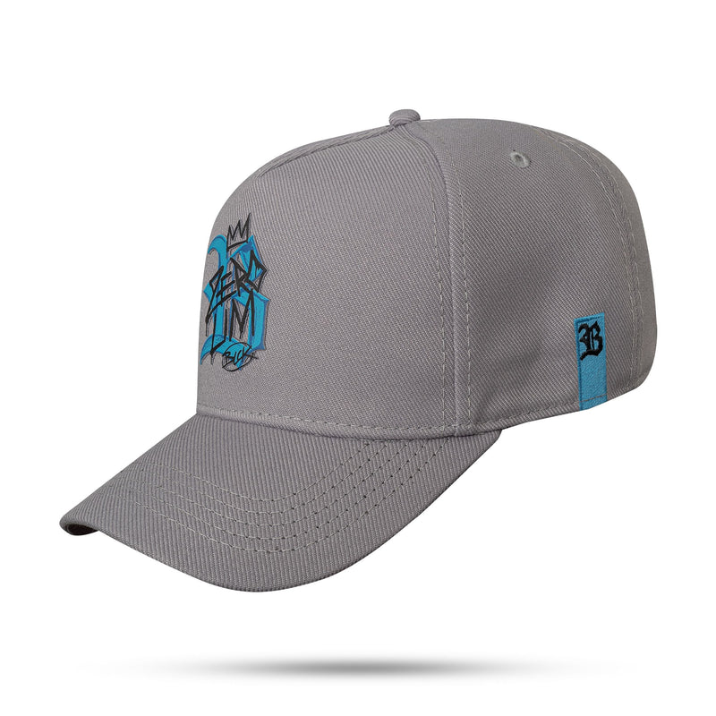Boné Snapback Cinza Zero Um Streaked