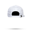 Boné Dad Hat Branco Basic Metal Prata
