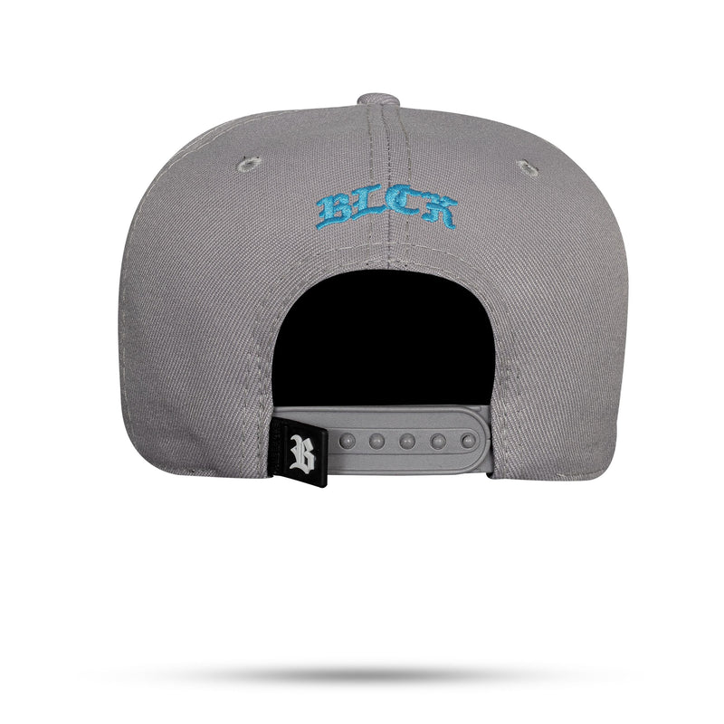 Boné Snapback Cinza Zero Um Streaked