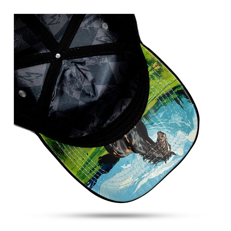 Boné Snapback IA Cinza Cavalo