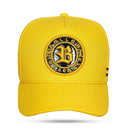 Boné Snapback Amarelo Follow Holográfico Preto