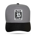 Boné Snapback Cinza Aba Couro World