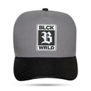 Boné Snapback Cinza Aba Couro World