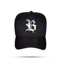 Boné Kids Snapback Preto Splash Colors